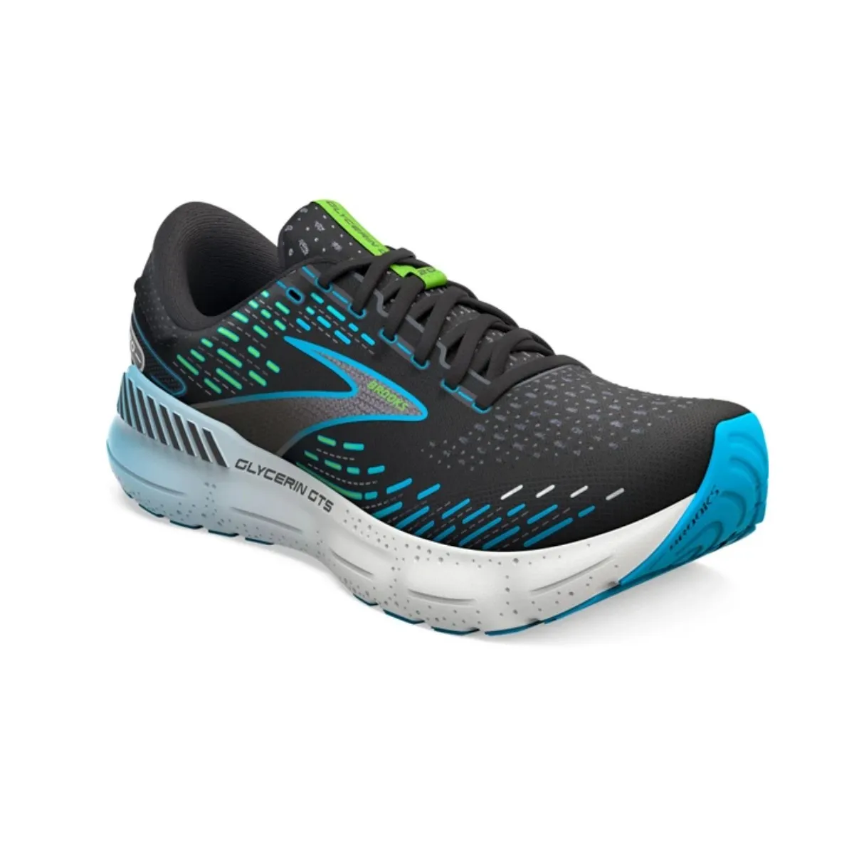 Shoes Brooks Glycerin GTS 20 Black Blue