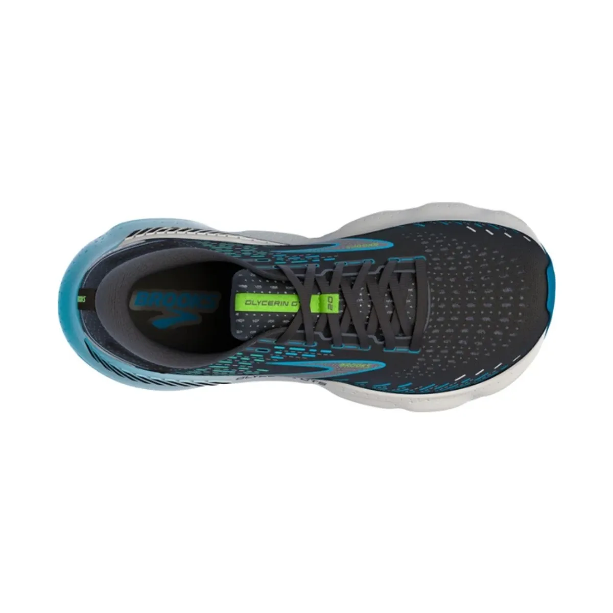 Shoes Brooks Glycerin GTS 20 Black Blue