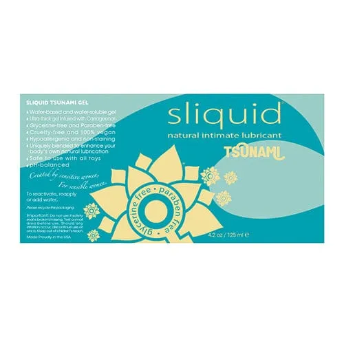 Sliquid - Naturals Tsunami Ultra Thick Gel Lubricant