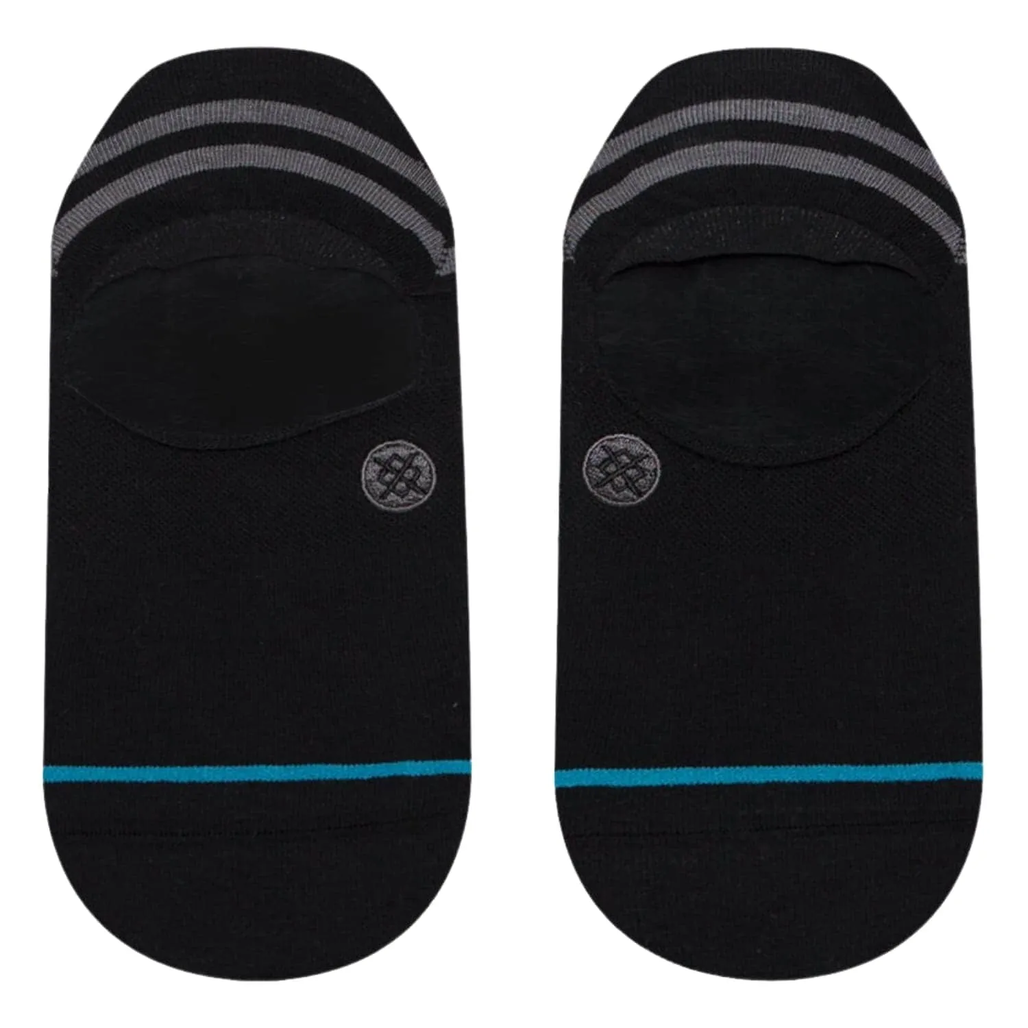 Stance Gamut 2 Super Invisible/No Show Ankle Socks - Black