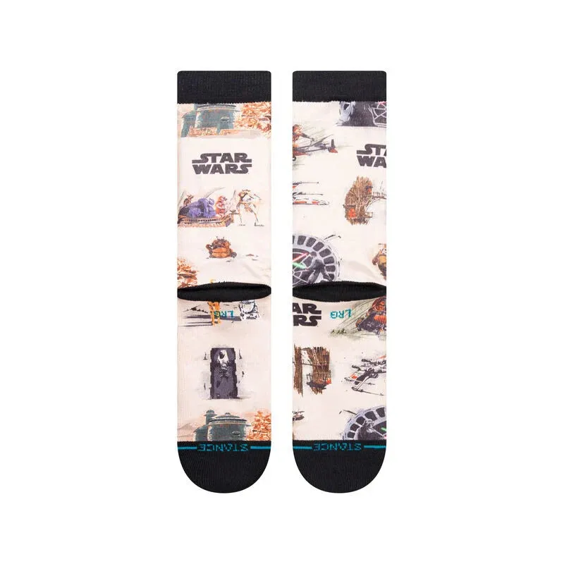 Stance Starwars x Return Of The Jedi Poly Crew Socks - Sand