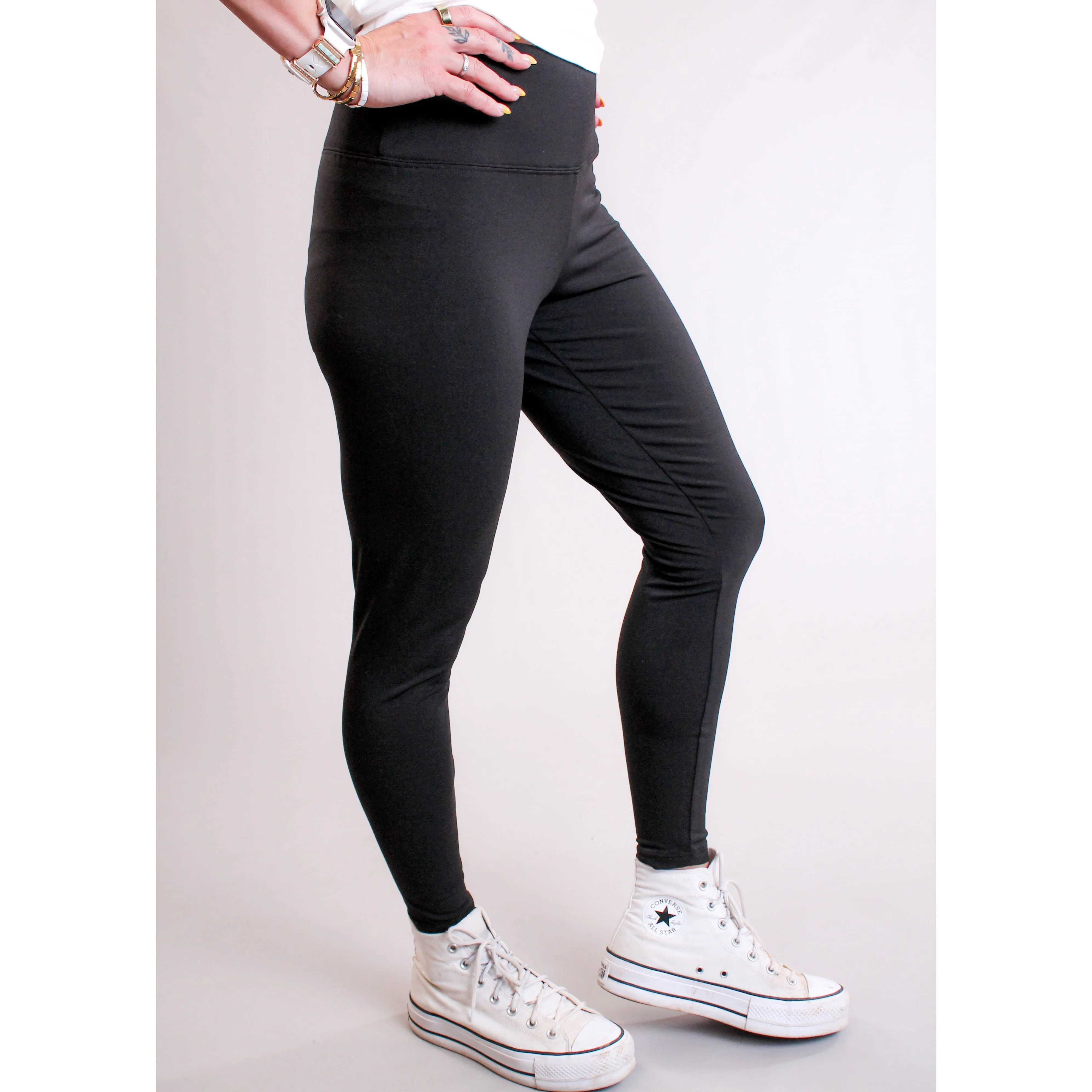 Sympli Jersey Fleece Legging