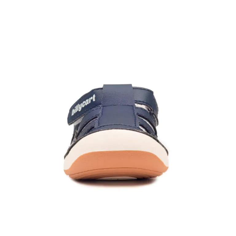 TAYLOR navy blue unisex baby and toddler sandals