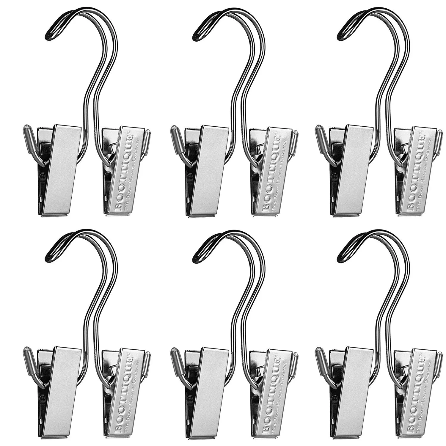 The Boot Rack™ (White Rack   6 Boot Hangers) - Amazon's Choice