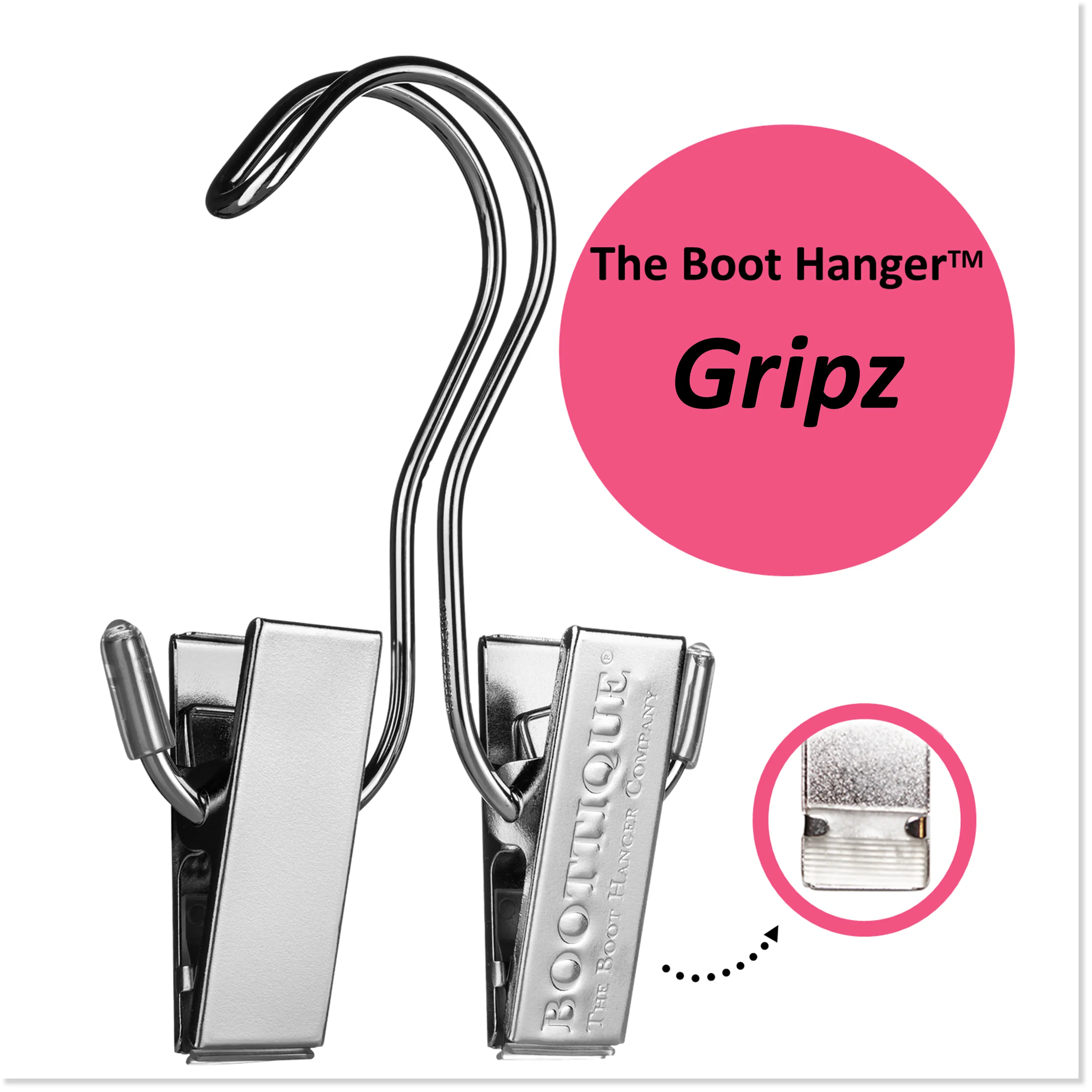 The Boot Rack™ (White Rack   6 Boot Hangers) - Amazon's Choice