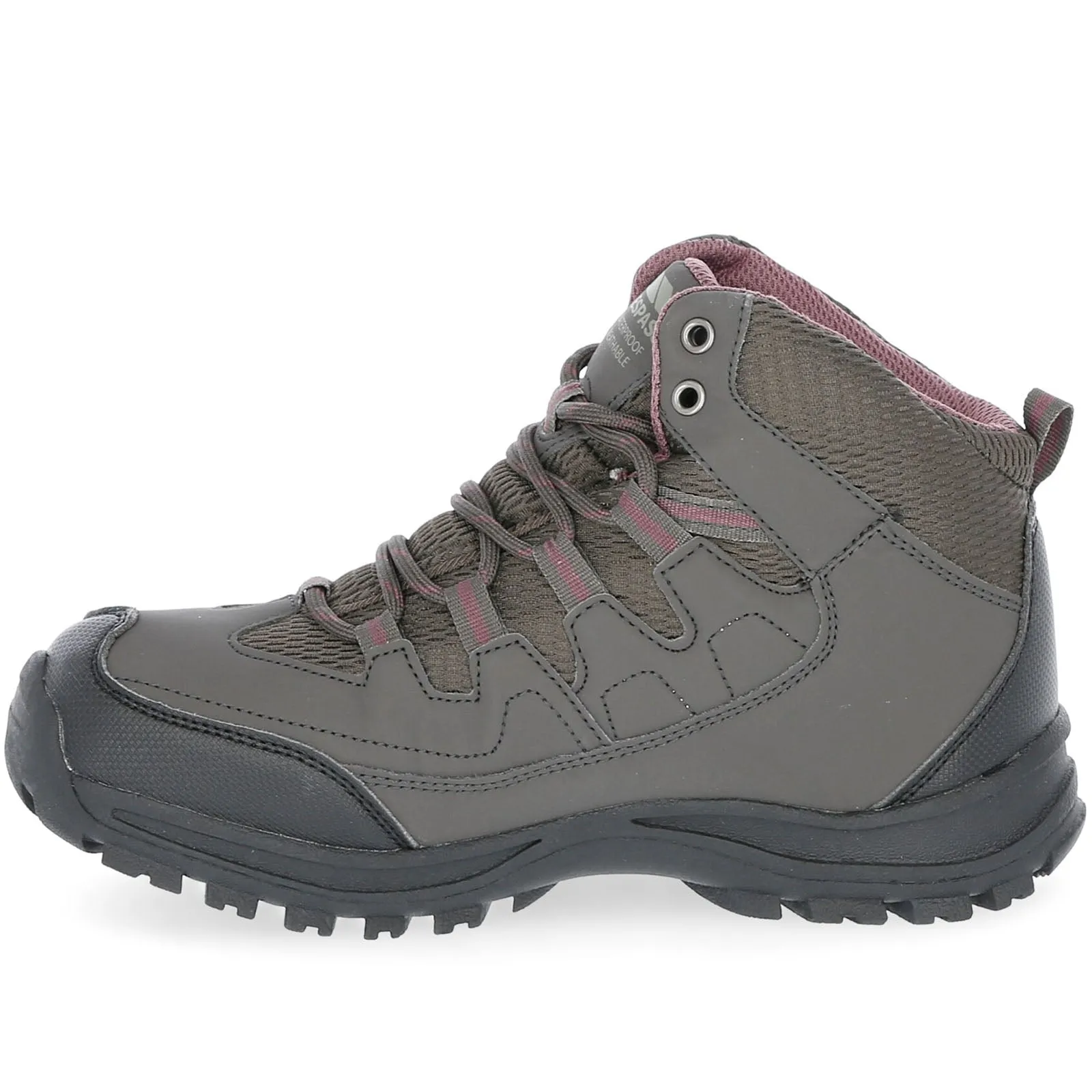 Trespass Womens Mitzi Mid Rise Waterproof Walking Boots