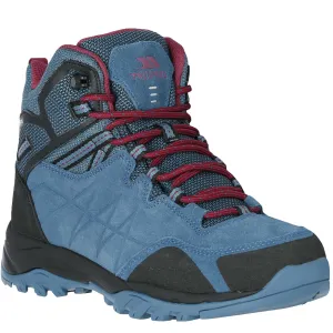 Trespass Womens Nairne Waterproof Suede Walking Boots - Teal