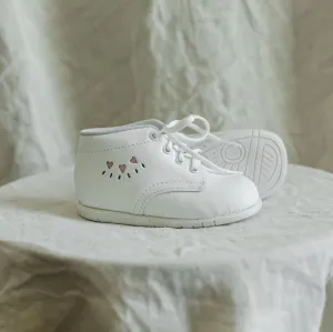 Tulip First Walker | White/Pink