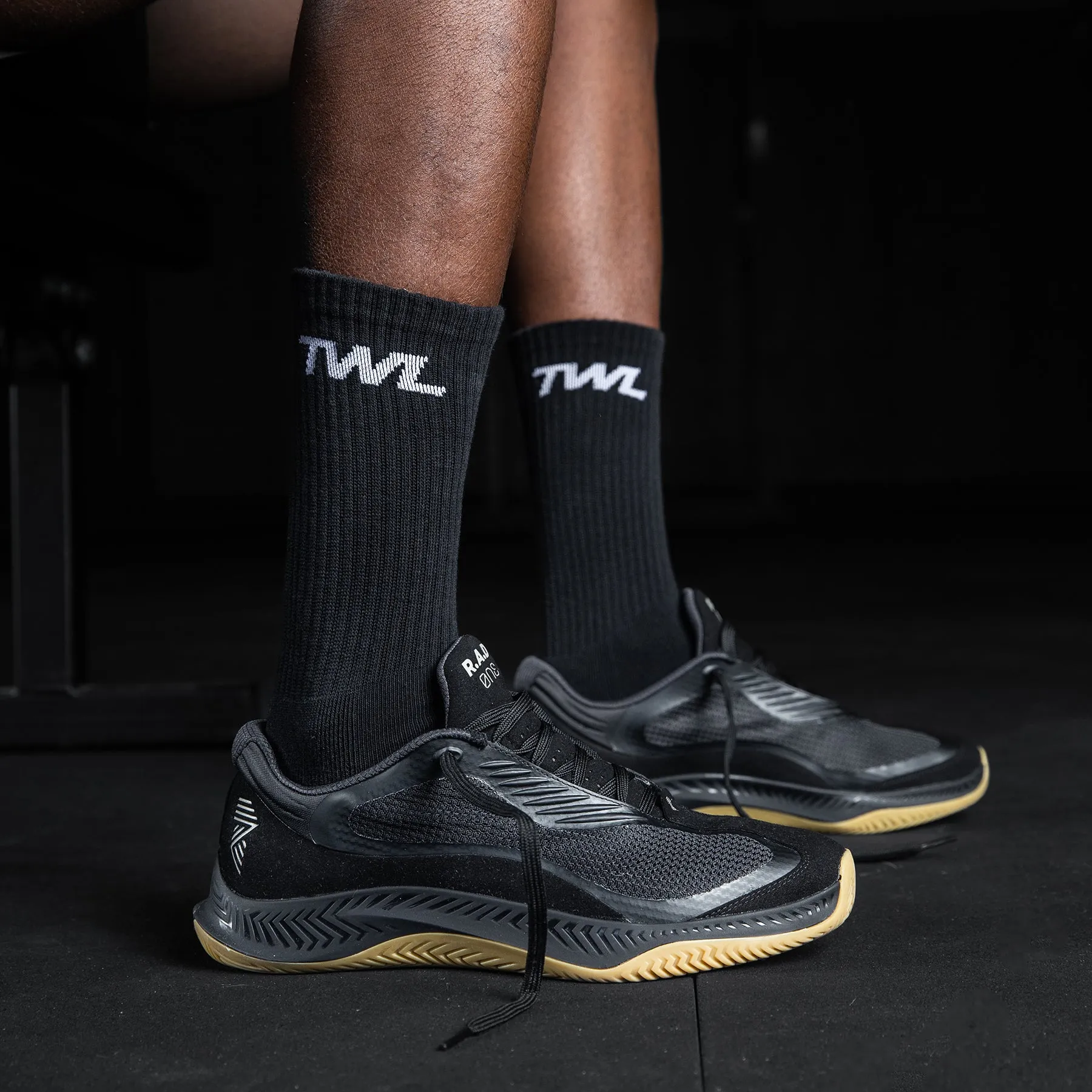 TWL - GLIDE SOCKS - BLACK