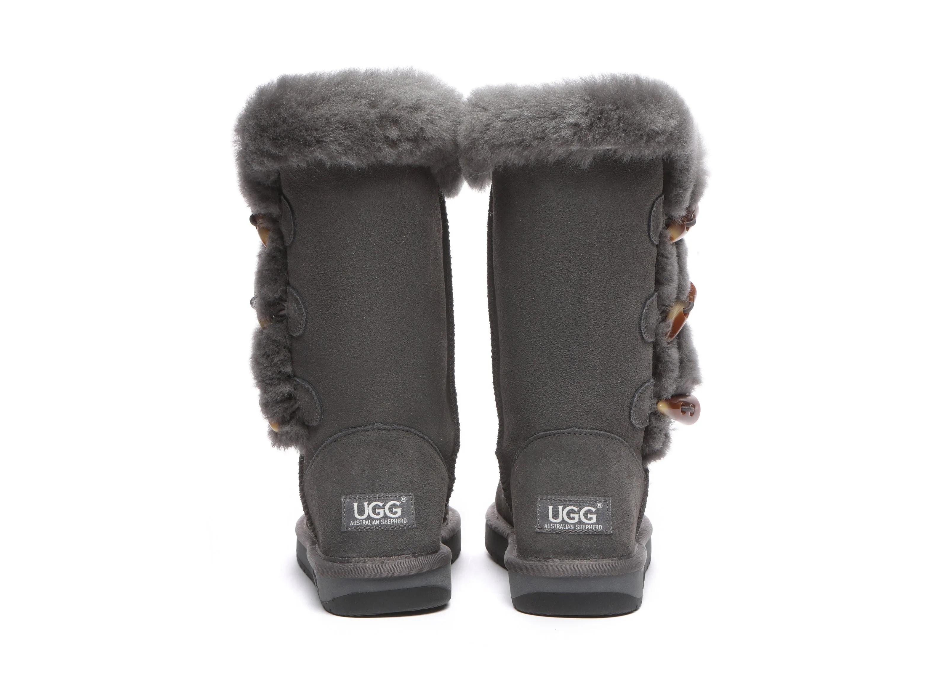 UGG Boots Women Sheepskin Wool Short boots Tamari Toggle Closure