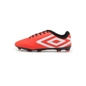 Umbro Velocita Vi Club Fg Junior Football Studded Boots Cherrytomato/ White/ Black - 81692U-Kqf