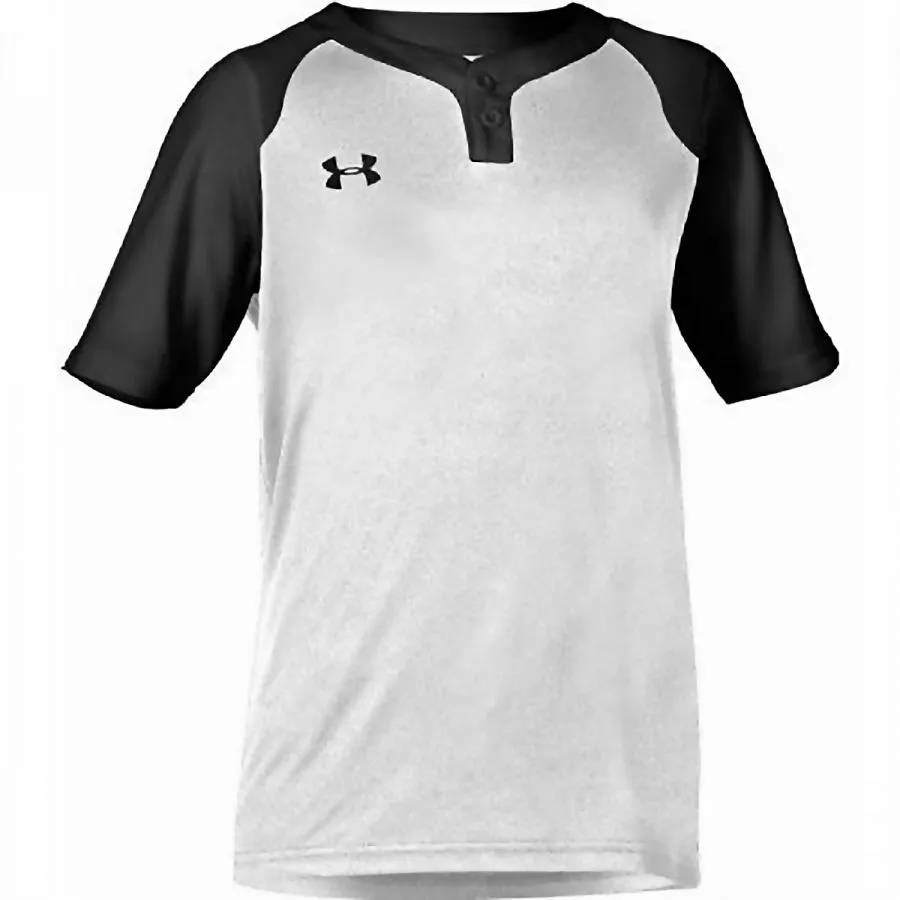 Under Armour Mens Next 2-Button Baseball Jersey