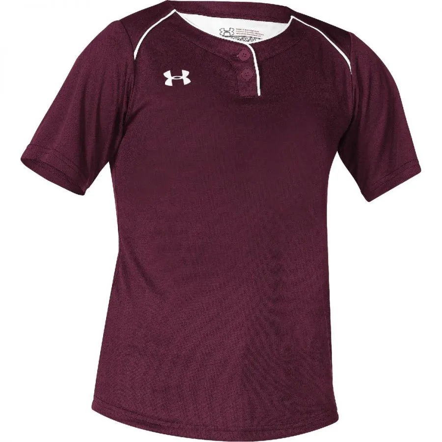 Under Armour Womens Next 2-Button Softball Jersey