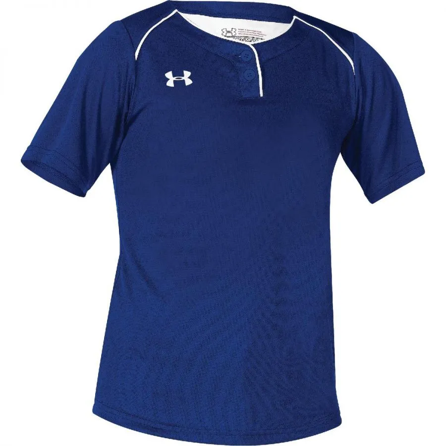 Under Armour Womens Next 2-Button Softball Jersey