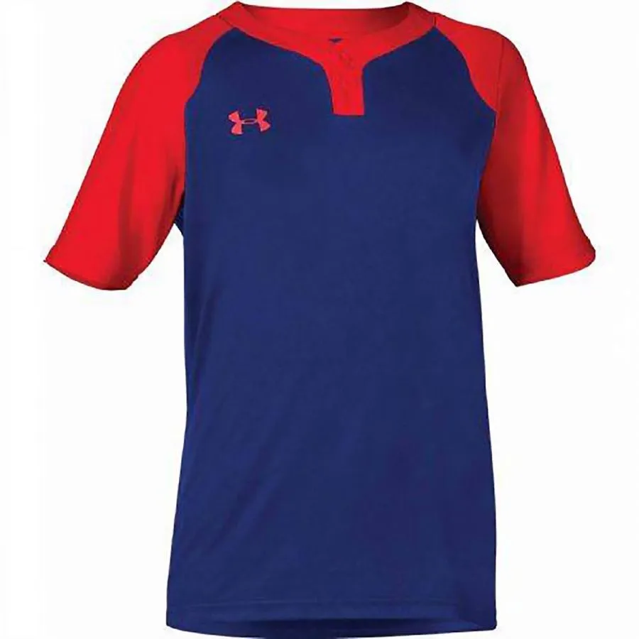 Under Armour Youth Next 2-Button Baseball Jersey