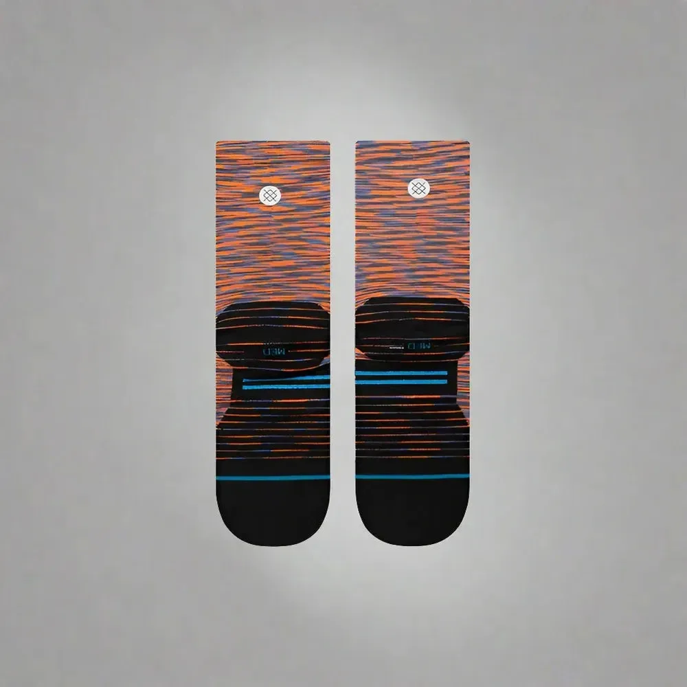 Unisex Cautionary Crew Socks - Spacedust