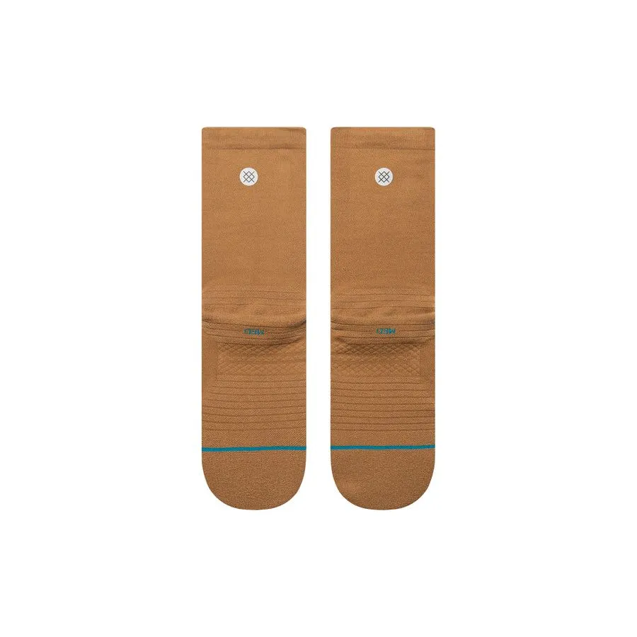 Unisex Dig Deep Crew Socks - Brown