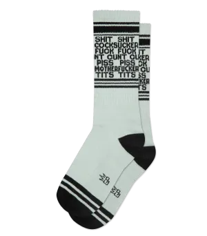 Unisex Dirty Words Socks