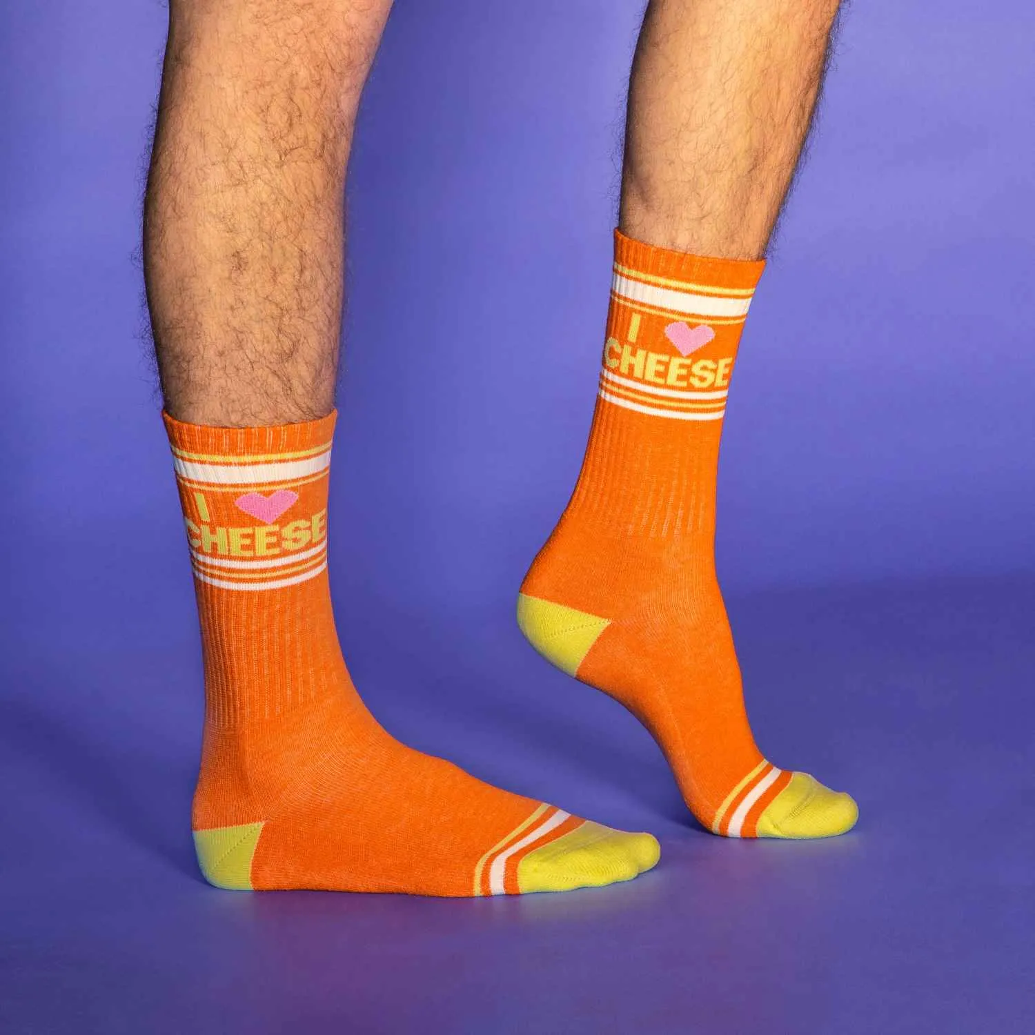 Unisex I Heart Cheese Socks