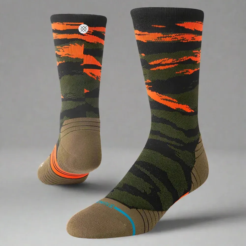 Unisex Primal Light Crew Socks - Olive