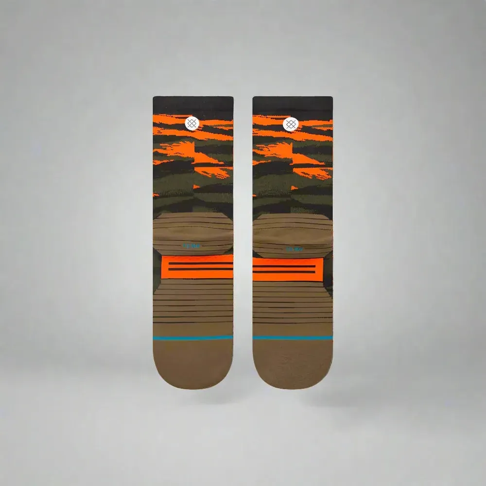 Unisex Primal Light Crew Socks - Olive