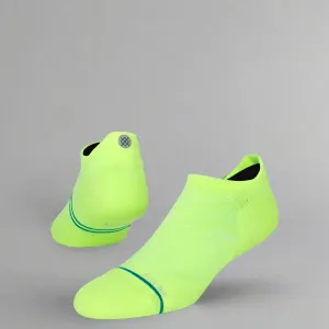 Unisex Run Light Tab Socks - Volt