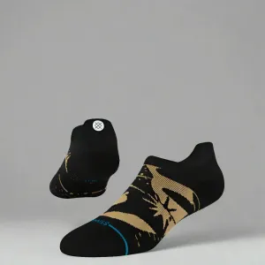 Unisex Sun Dust Tab Socks - Black/Brown