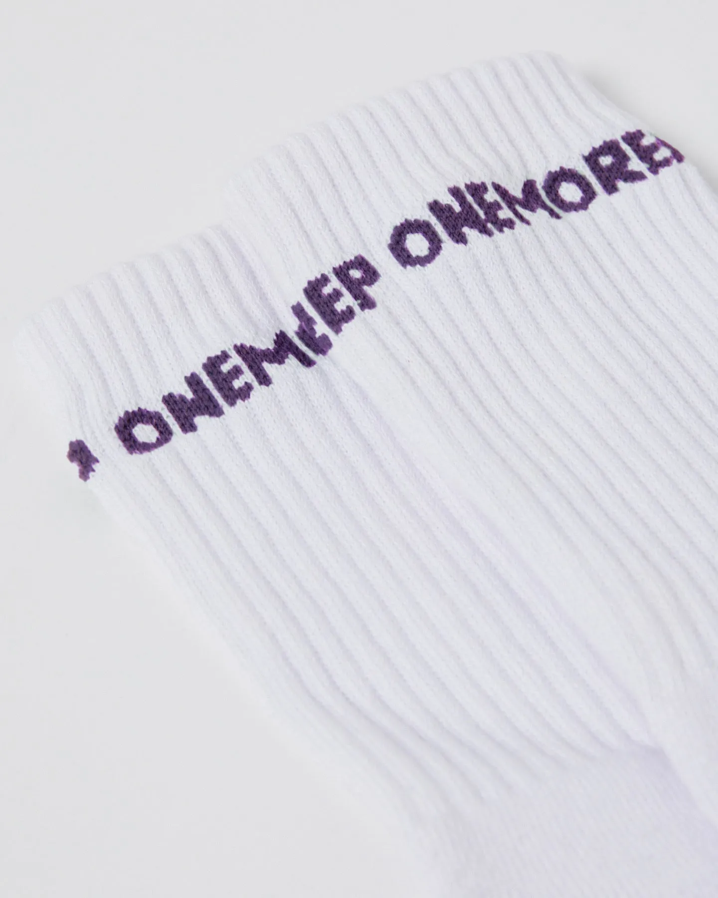 Violet Crew Socks