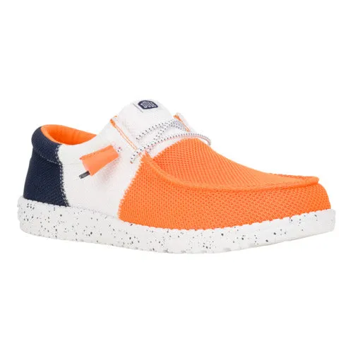 Wally Tri Varsity Mesh - Orange/White