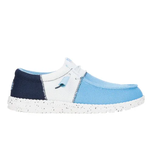 Wally Tri Varsity Mesh - Sky/White