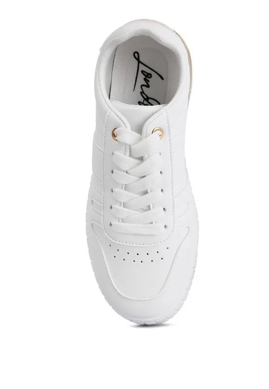 Welsh Panelling Detail Sneakers