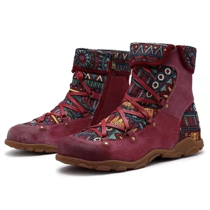 Willow Boho Hippie Sneaker Boots