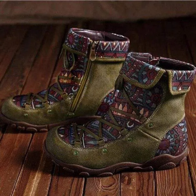 Willow Boho Hippie Sneaker Boots