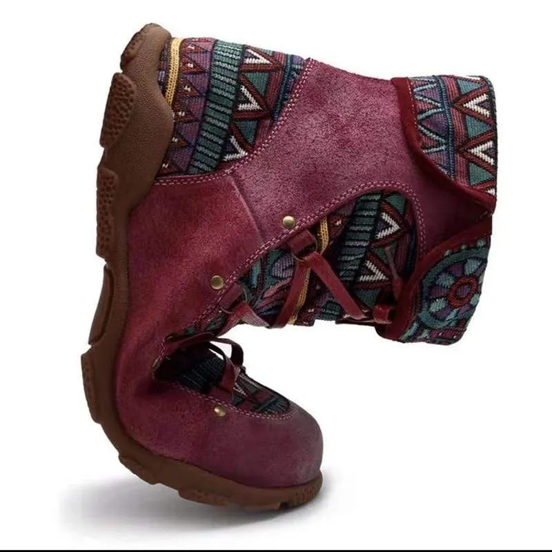 Willow Boho Hippie Sneaker Boots