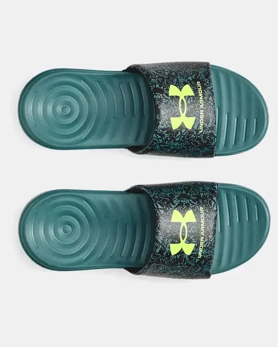 Women's Ansa Graphic Slides - Coastal Teal