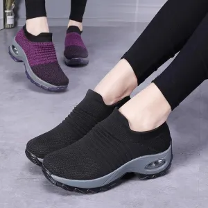 Women's Casual Shoes Flat Breathable Light Stylish Tennis Loafers