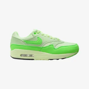 womens nike air max 1 (vapor green/volt)