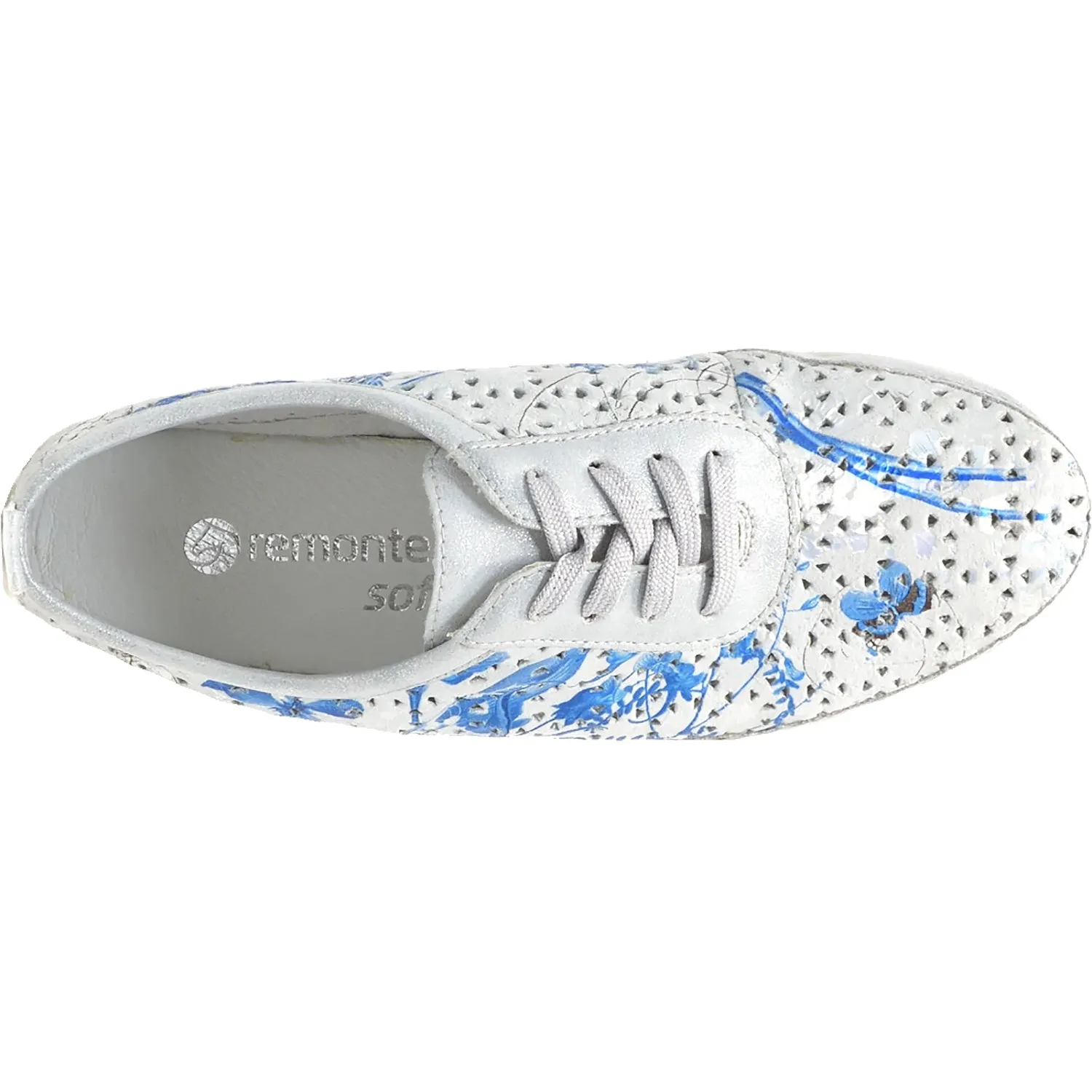 Women's Remonte D1904-93 Malea 04 Ice/Off White/Blue Synthetic