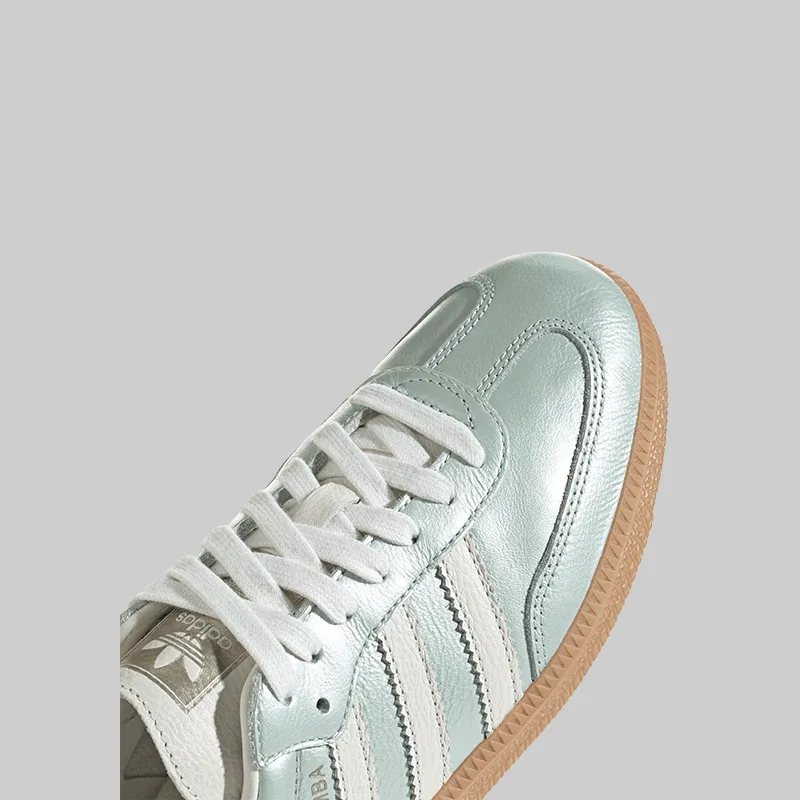 Women's Samba OG - Linen Green Metallic