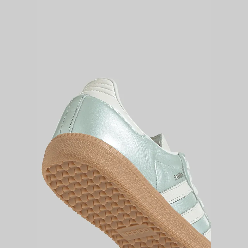 Women's Samba OG - Linen Green Metallic