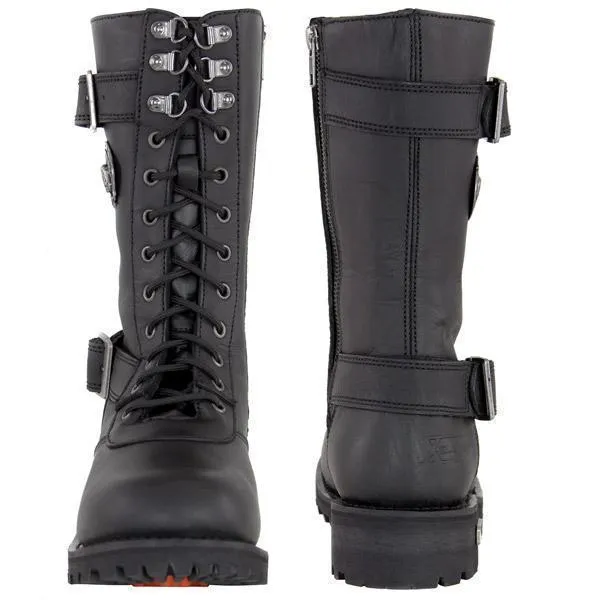 Xelement X29409 Women's Black Performance Leather Boots