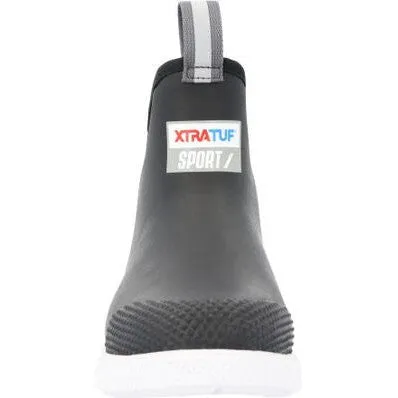 Xtratuf Women's Ankle 6" WP Sports Deck Boot -Black- ADSW000