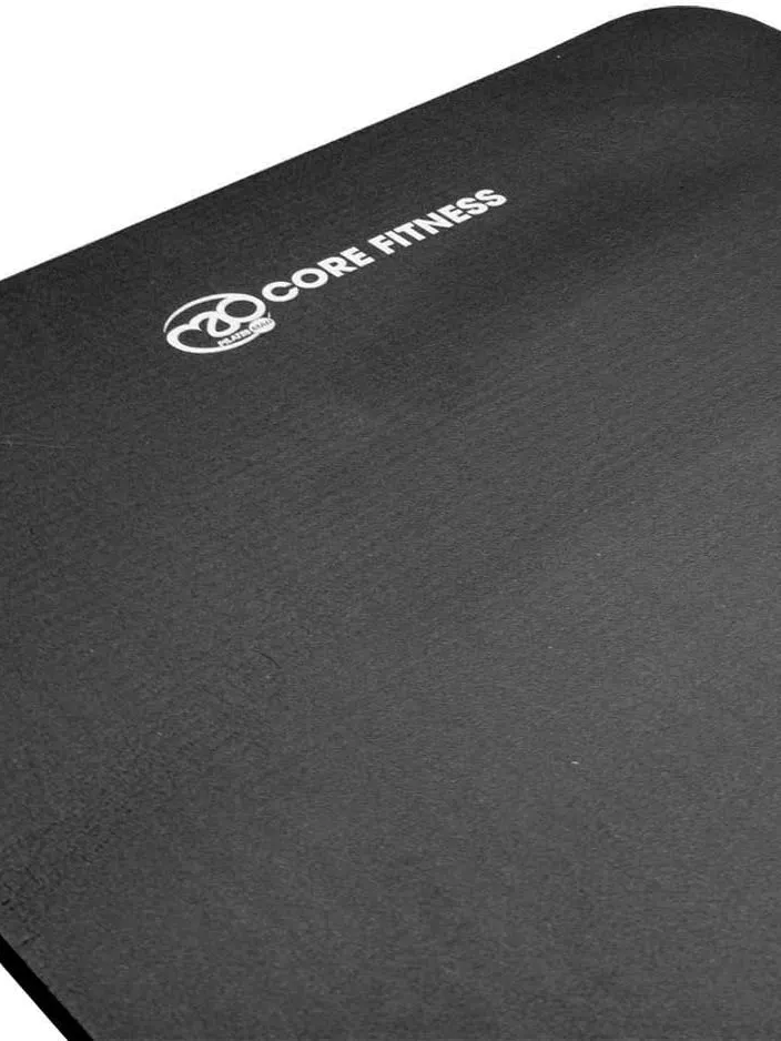 Yoga-Mad Core Fitness Mat 10mm - Black