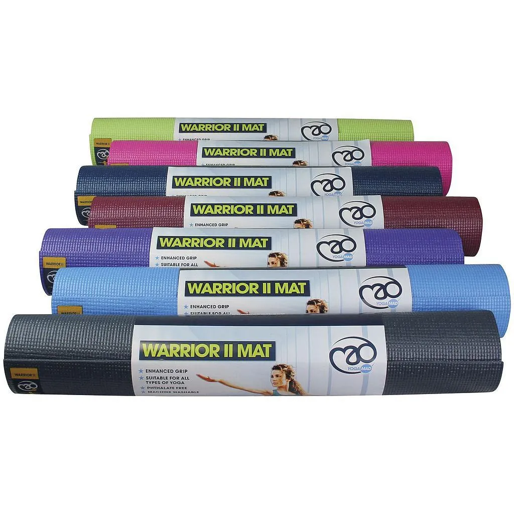 Yoga-Mad Warrior II Mat 4mm