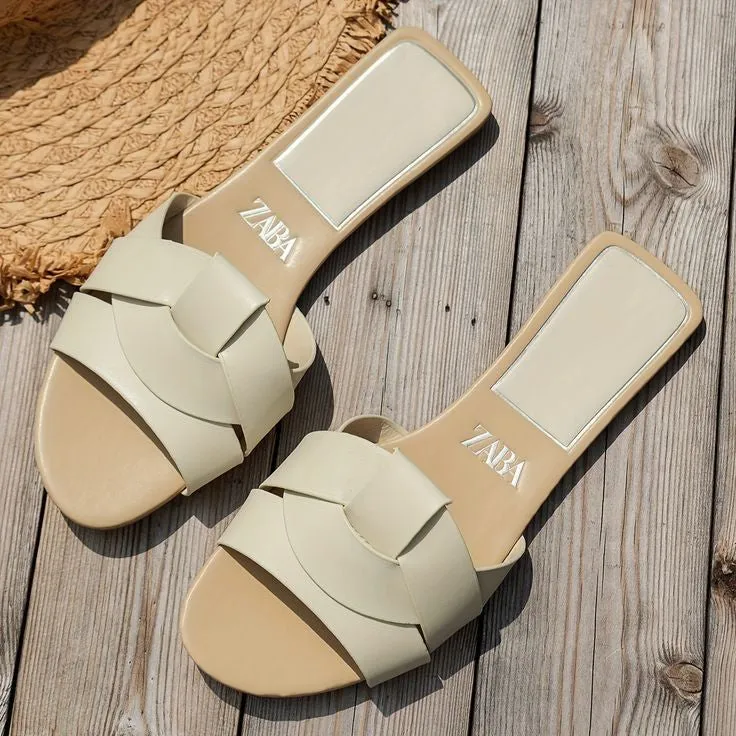 ZARA BASIC BEACH FLAT